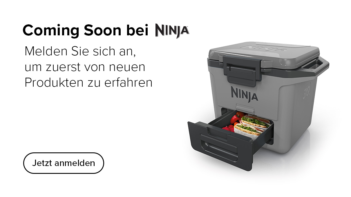 Coming Soon bei Ninja - Melden Sie ich an, um zuerst Von neuen Producten zu erfahren